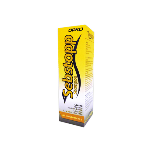 SEBSTOPP SHAMPOO CREMA Tubo c/60 G. 0.2-5.0-3.0 G/100 G.