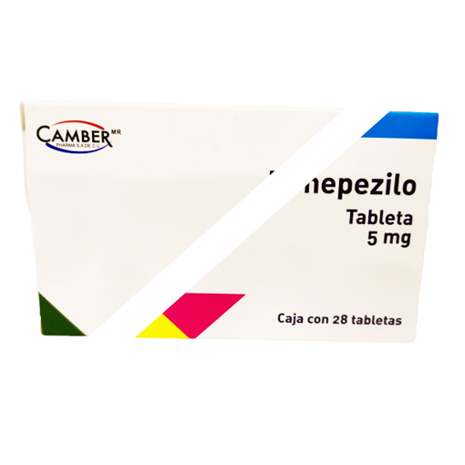 DONEPEZILO (CAMBER) C/28 TABS. 5 MG. (PEZZIL 5mg)