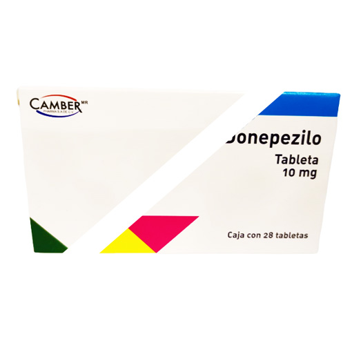 DONEPEZILO (CAMBER) C/28 TABS. 10 MG.