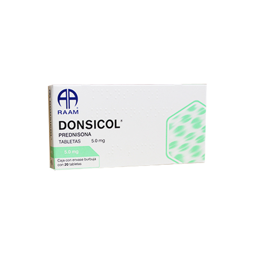 DONSICOL c/20 TABS.  5 MG.