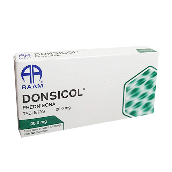 DONSICOL c/30 TABS. 20 MG.