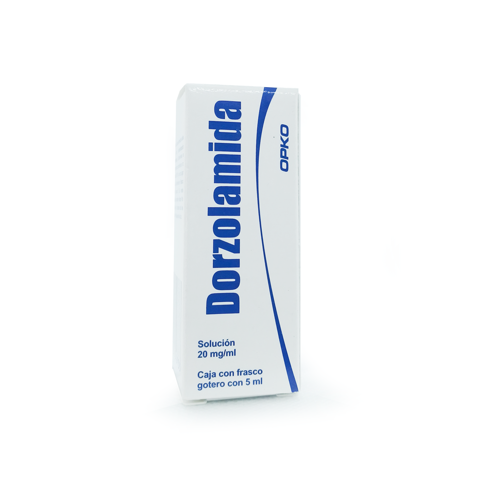 DORZOLAMIDA (Opko) SOL. OFTÁLMICA Fco. Gotero 5 ML. 20 MG/1 ML.