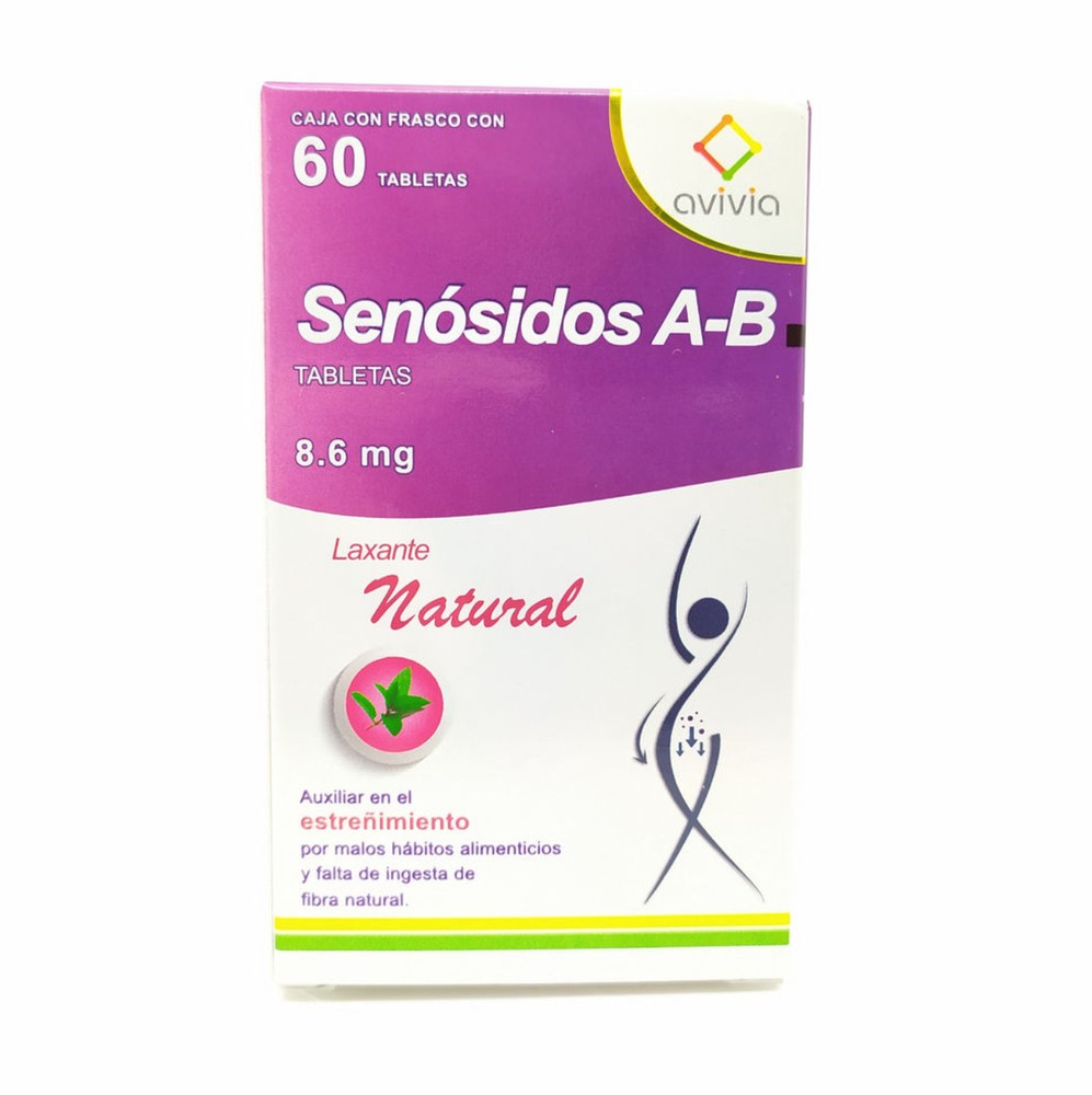 SENÓSIDOS A-B (Avivia) c/60 TABS. 8.6 MG.