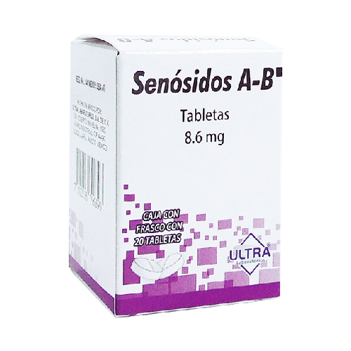 SENÓSIDOS A-B (Ultra) c/20 TABS. 8.6 MG.