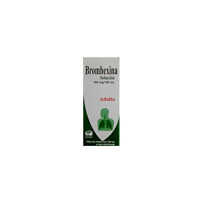 BROMHEXINA (Biomep) SOL. Adulto Fco. 100 ML. 160 MG/100 ML.
