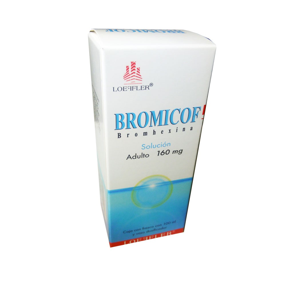 BROMICOF SOLUCIÓN Adulto Fco. 100 ML. 160 MG/100 ML.