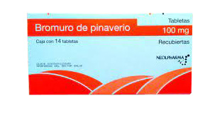 BROMURO DE PINAVERIO (Neolpharma) c/14 TABS. 100 MG.