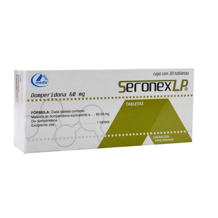 SERONEX LP c/30 TABS. 60 MG. 