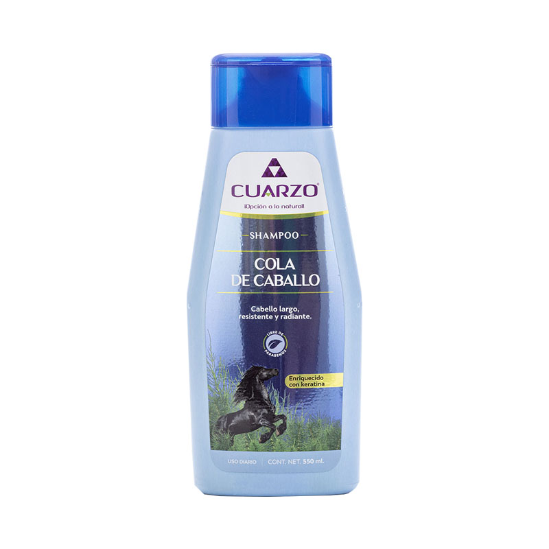 SHAMPOO COLA DE CABALLO c/KERATINA (Cuarzo) 550 ML.