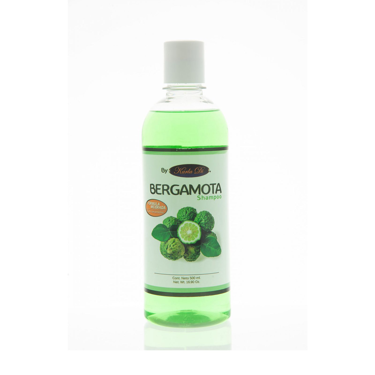 SHAMPOO DE BERGAMOTA (Karla Di) 500 ML.