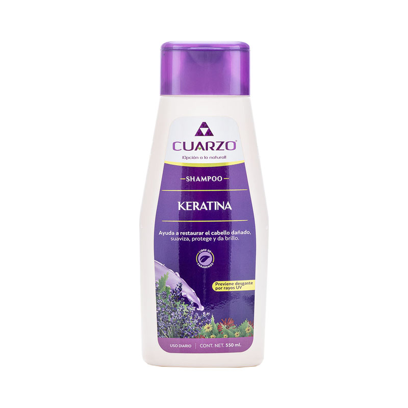 SHAMPOO KERATINA (Cuarzo) 550 ML.