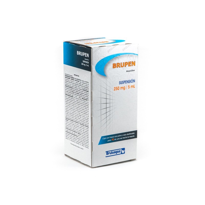 BRUPEN SUSP. Fco. 90 ML. 250 MG/5 ML. ampicilina