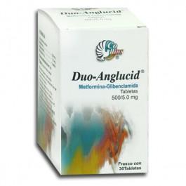 DUO-ANGLUCID C/60 TABS. 500/5 MG