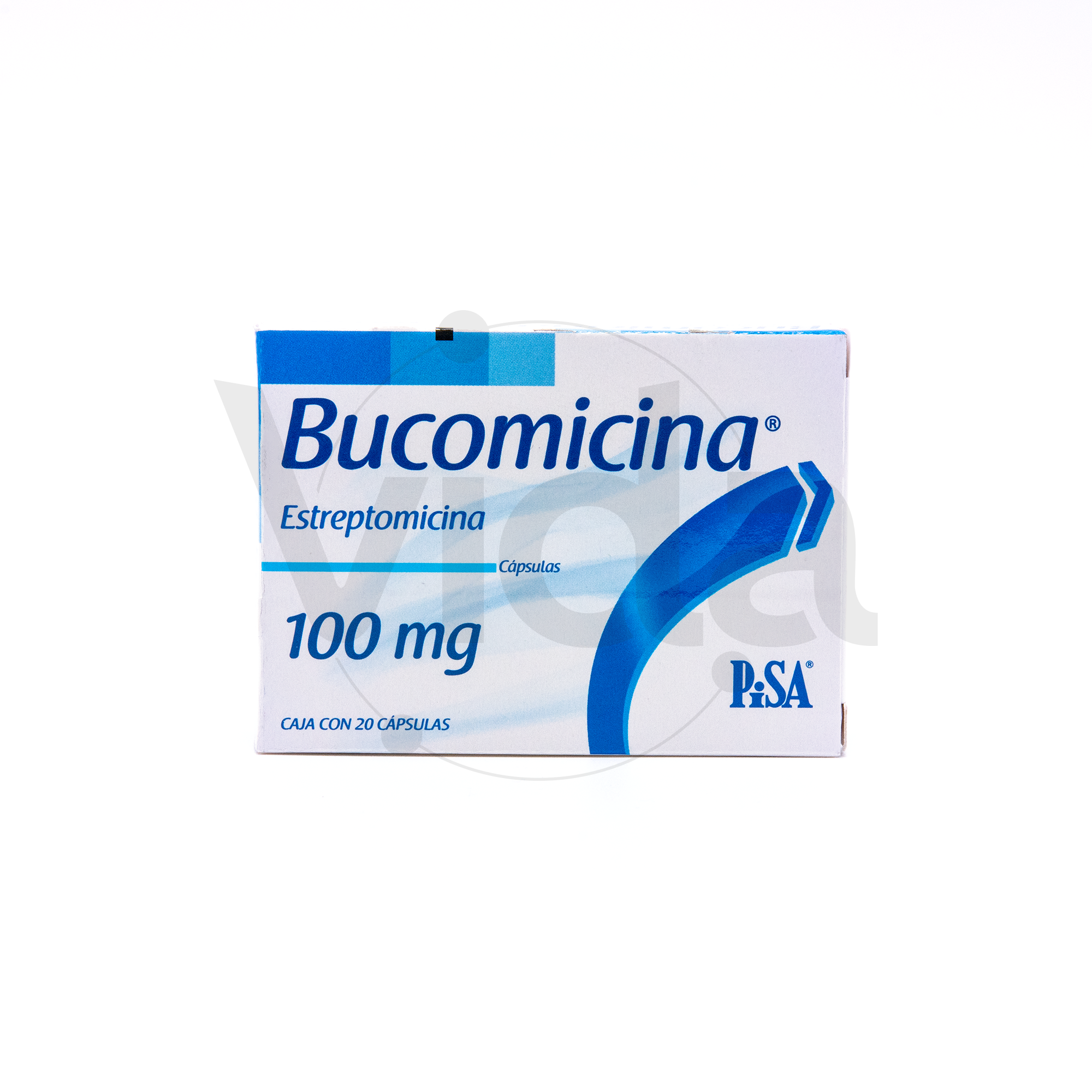BUCOMICINA c/20 CAPS. 100 MG. estreptomicina