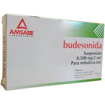 BUDESONIDA (Amsa) SUSP. p/Nebn. c/5 FCOS. AMP. 0.500 MG/2 ML.