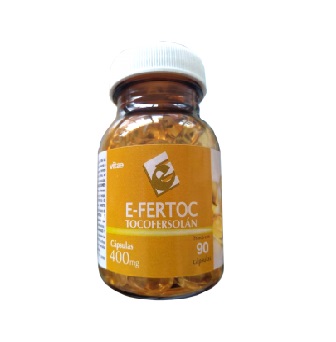 E-FERTOC Fco. c/90 CAPS. 400 MG.