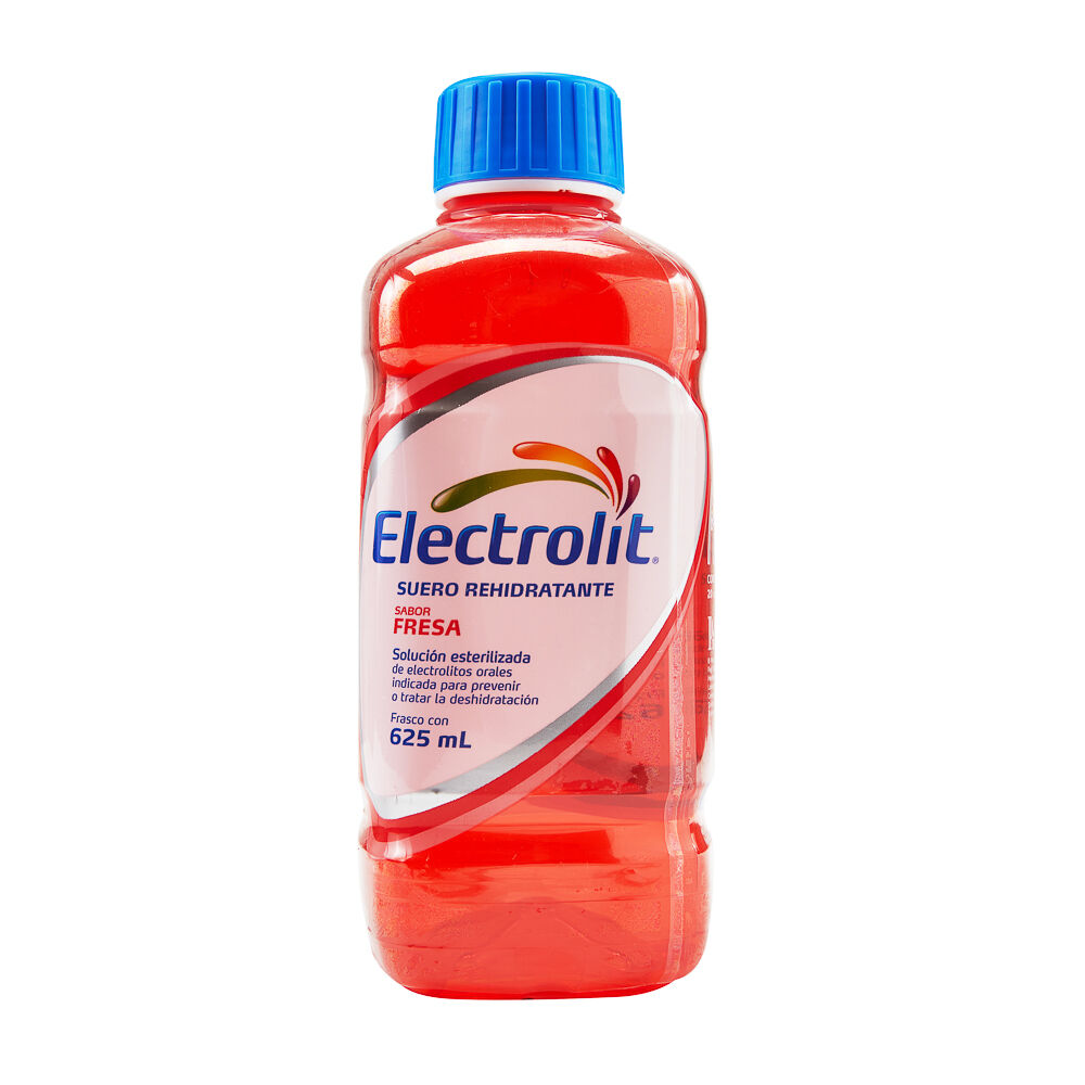 ELECTROLIT Electrolitos Orales SOL. SAB. FRESA  625 ML.