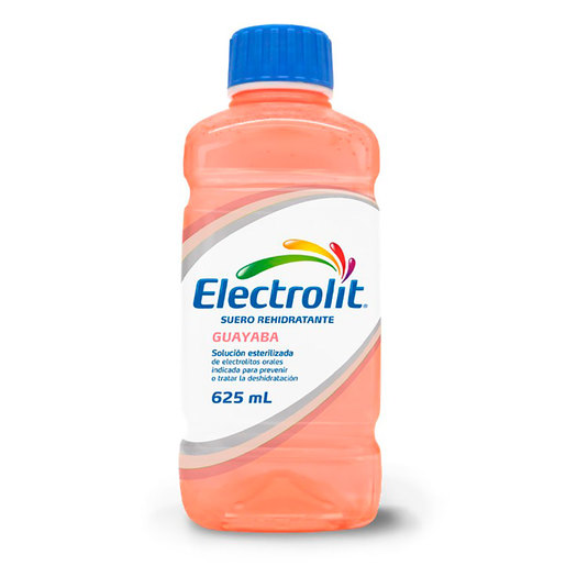ELECTROLIT Electrolitos Orales SOL. SAB. GUAYABA 625 ML.
