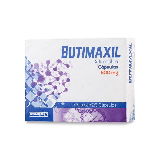 BUTIMAXIL c/20 CAPS. 500 MG. dicloxacilina