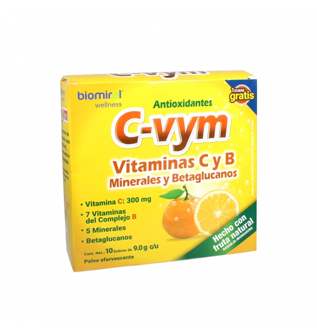 C-VYM POLVO EFERVESCENTE c/10 SOBS. 9 G.