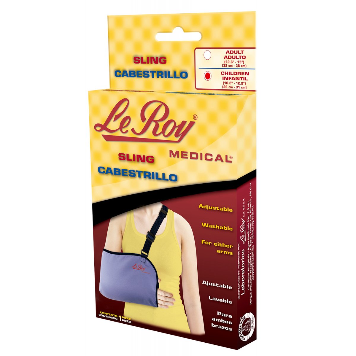 CABESTRILLO AMBOS BRAZOS (LE ROY) T: ADULTO 32-38C