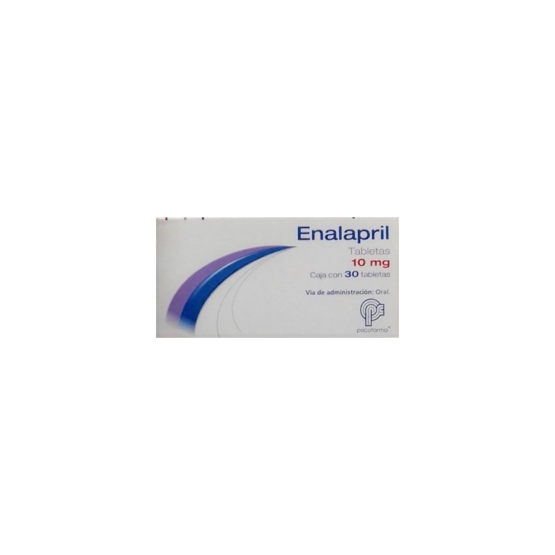 ENALAPRIL (PSICOFARMA) C/30 TABS. 10 MG.