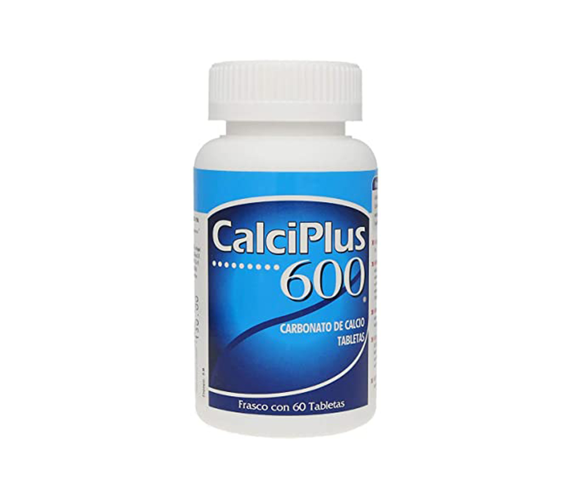 CALCIPLUS 600 c/60 TABS. 600 MG.