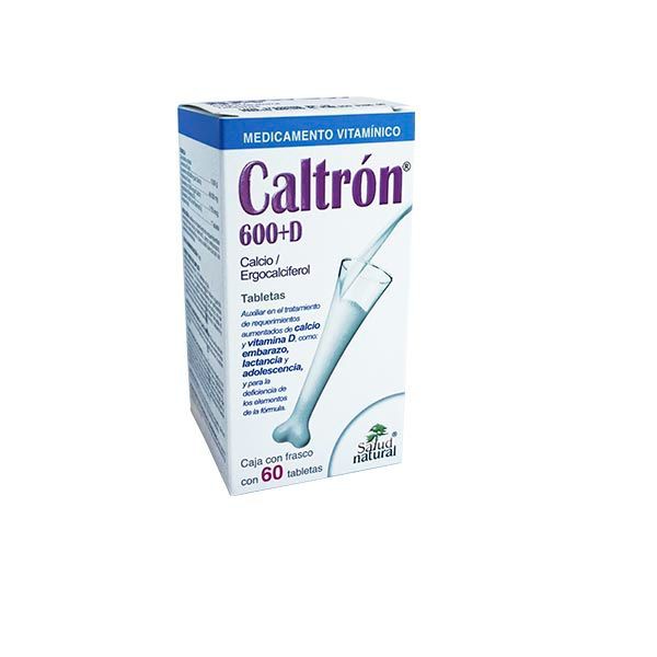 CALTRÓN 600+D c/60 TABS. 600 MG/150 UI.