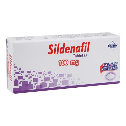 SILDENAFIL (Ultra) c/4 TABS. 100 MG
