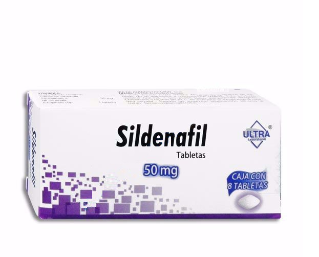 SILDENAFIL (Ultra) c/8 TABS.  50 MG.
