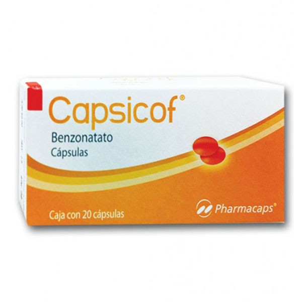 CAPSICOF c/20 CAPS. 100 MG.