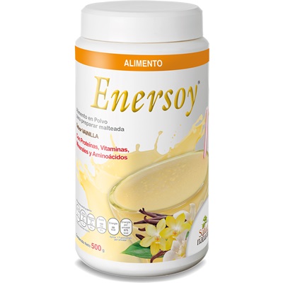 ENERSOY POLVO Sab. Vainilla Bote c/500 G.