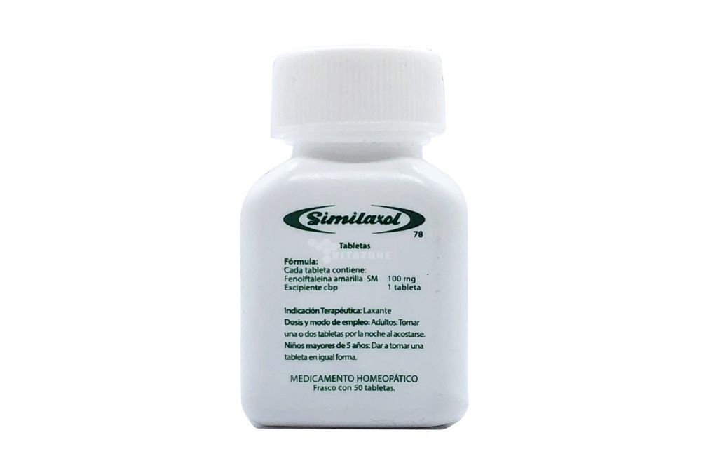 SIMILAXOL c/50 TABS. 100 MG.