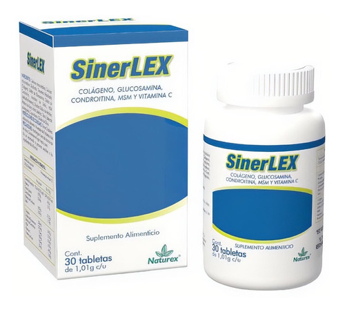SINERLEX c/30 TABS. 1.01 G. glucosamina+condroitina