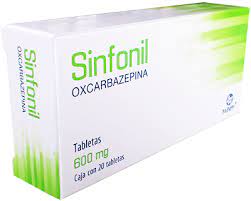 SINFONIL c/20 TABS. 600 MG. oxcarbazepina