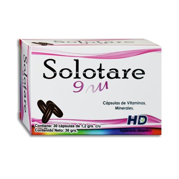 SOLOTARE 9M c/30 CAPS. 1200 MG.