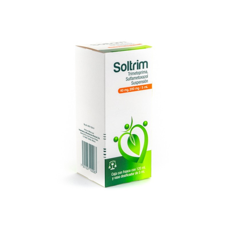 SOLTRIM SUSP. Fco. 120 ML. 40-200 MG/5 ML.