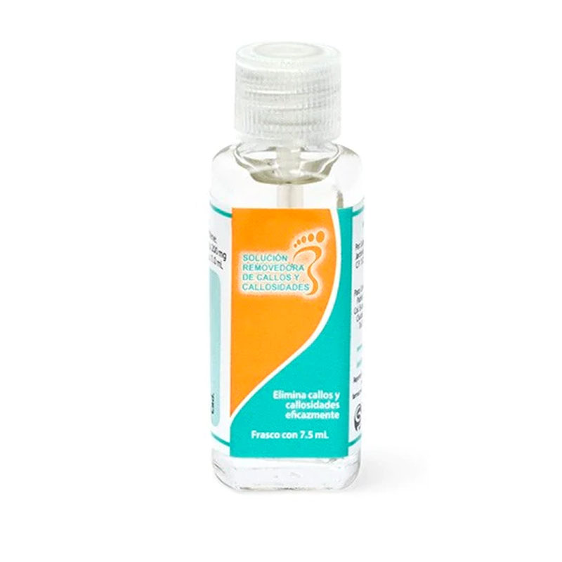 SOLUCIÓN REMOVEDORA DE CALLOS (CertusPharma) Fco. 7.5 ML. 200 MG.