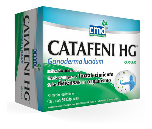 CATAFENI HG c/30 CAPS. 250 MG.