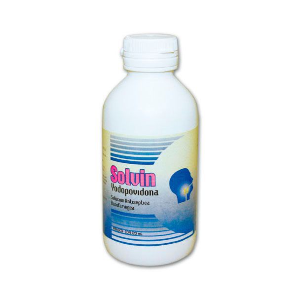 SOLVIN SOLUCIÓN ANTISÉPTICA ESPUMA FCO. 120 ML