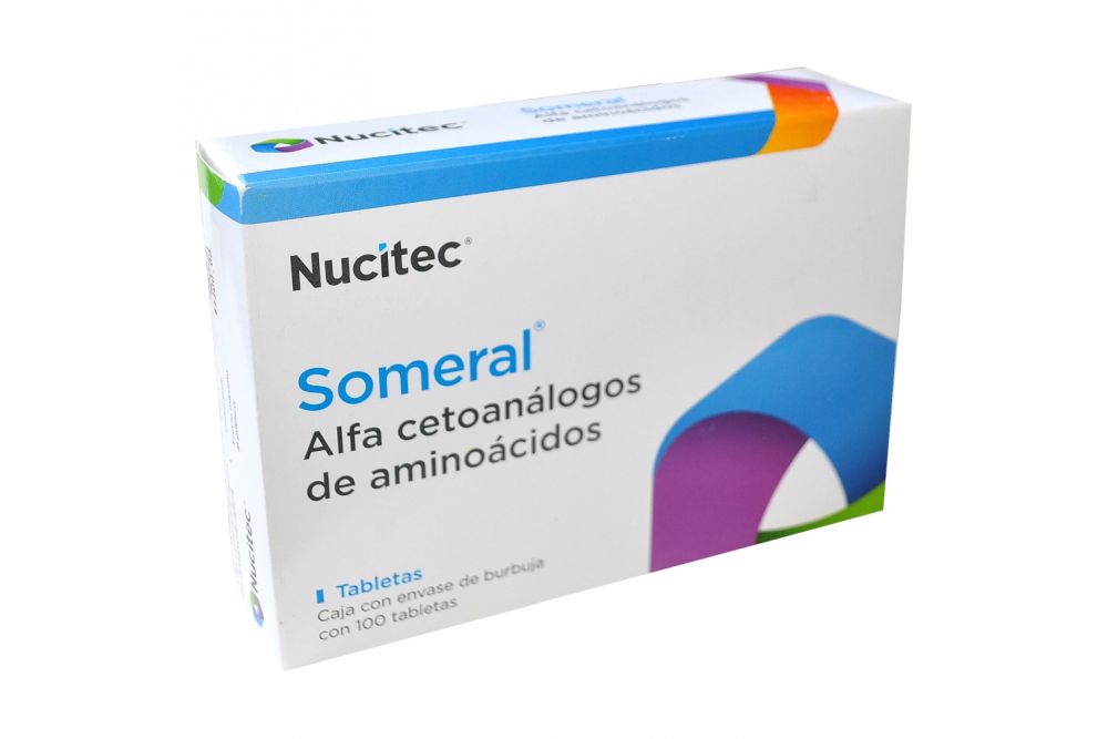 SOMERAL c/100 TABS. 630 MG.