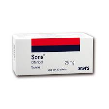 SONS c/30 TABS. 25 MG.