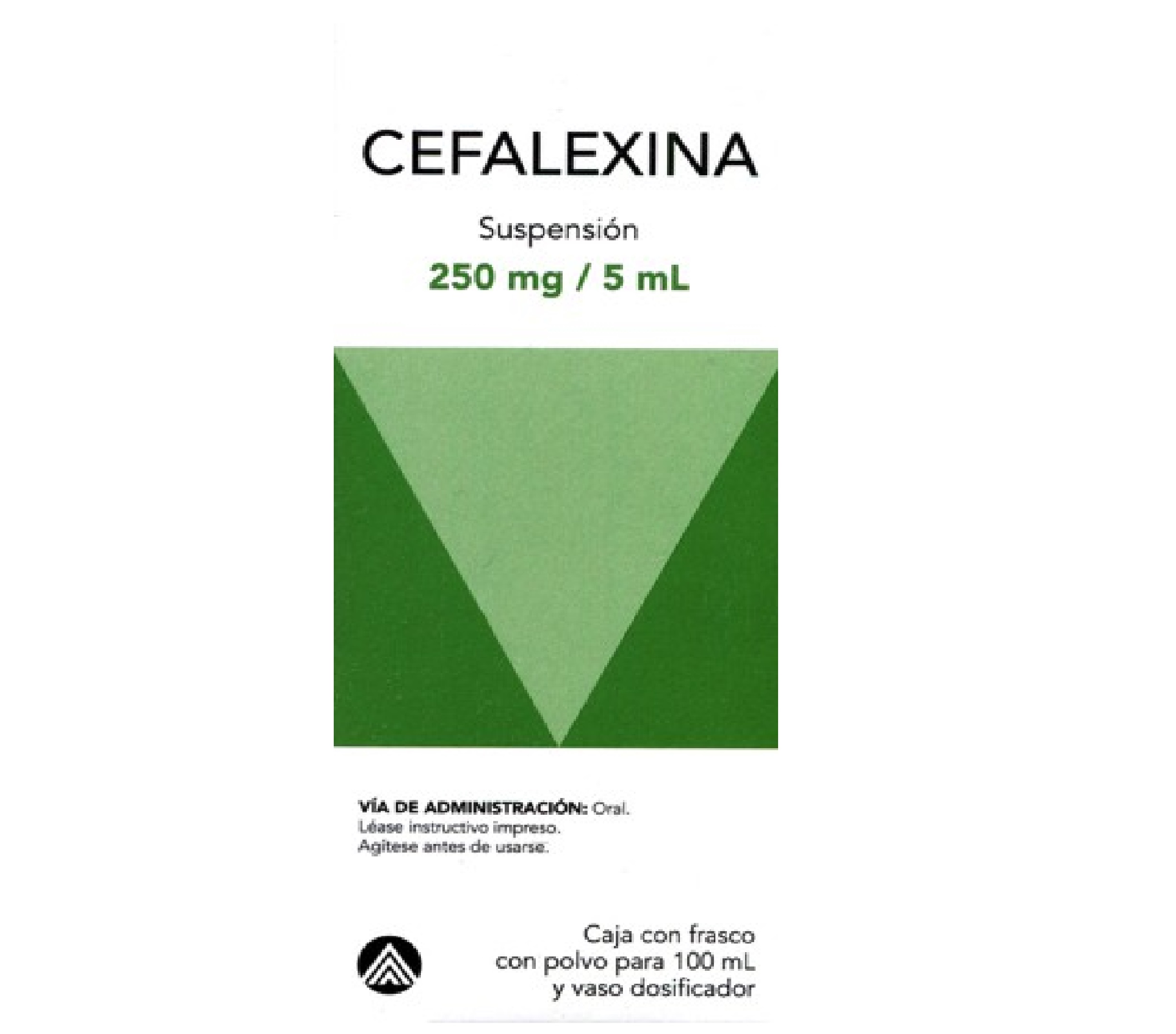 CEFALEXINA (Medigen) SUSP. Fco. 100 ML. 250 MG/5 ML.