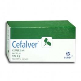 CEFALVER C/12 CAPS. 500 MG.