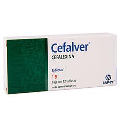 CEFALVER c/12 TABLETAS 1 G.