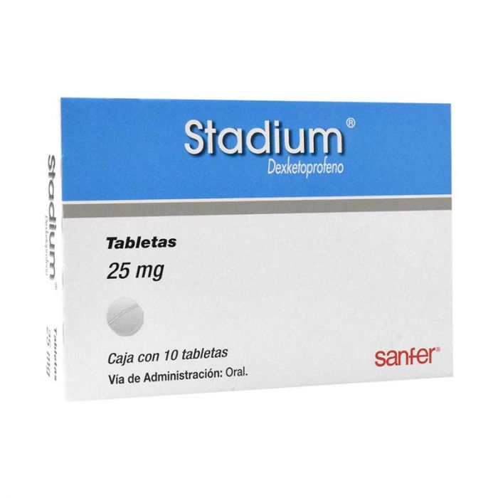STADIUM Sol. Iny. c/3 AMPTAS. 50 MG/2 ML.