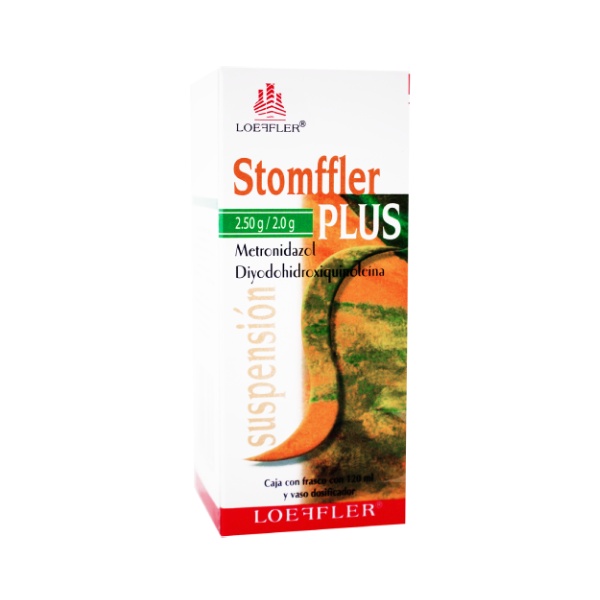 STOMFFLER PLUS SUSP. Fco. 120 ML. 2.5-2.0 G/100 ML.