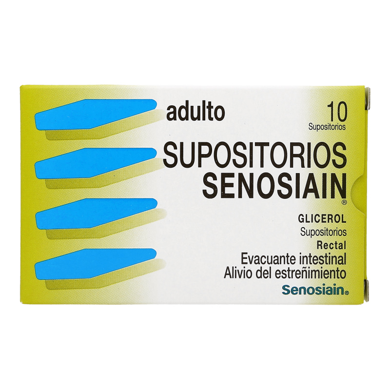 SUPOSITORIOS SENOSIAIN ADULTO c/10 SUPS. 2.632 G.