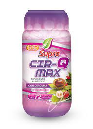 CIR-Q MAX c/CÚRCUMA Y GROSELLERO (Supra) c/72 CAPS. 500 MG.