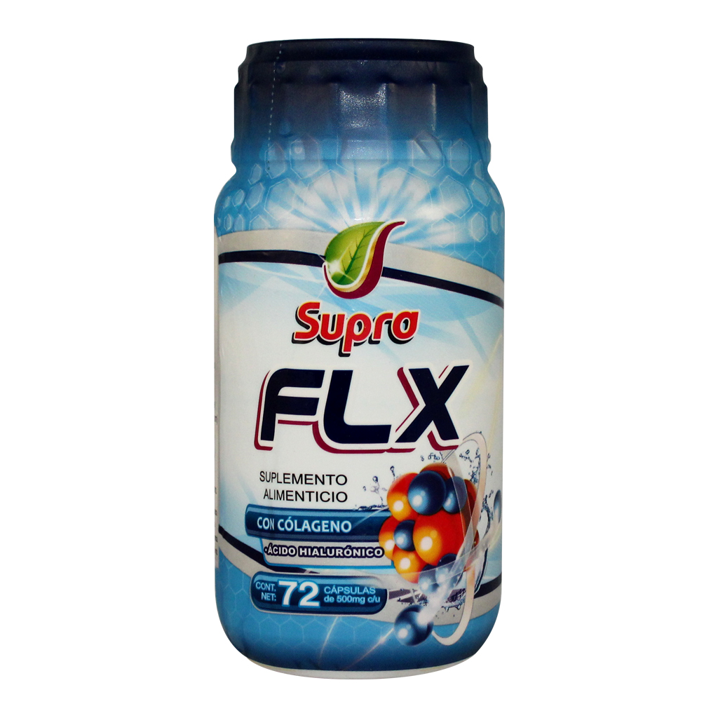 FLX c/COLÁGENO (Supra) c/72 CAPS. 500 MG.